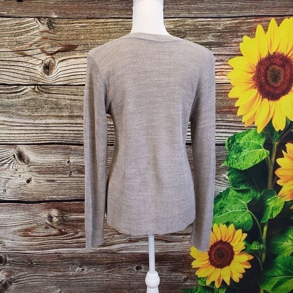 Miami open front Long Sleeve sweater Shirt - Picture 4 of 7